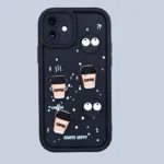 iPhone 11 Coffee Case - 3D Coffee Silicon Case