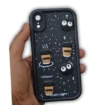 iPhone XR Coffee Case - 3D Coffee Silicon Case - Image 2
