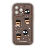 iPhone 12 Pro Coffee Case - 3D Coffee Silicon Case