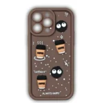 iPhone 11 Pro Max Coffee Case - 3D Coffee Silicon Case