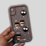 iPhone XR Coffee Case - 3D Coffee Silicon Case - Image 9