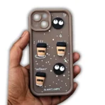 iPhone 14 Plus Coffee Case - 3D Coffee Silicon Case - Image 5